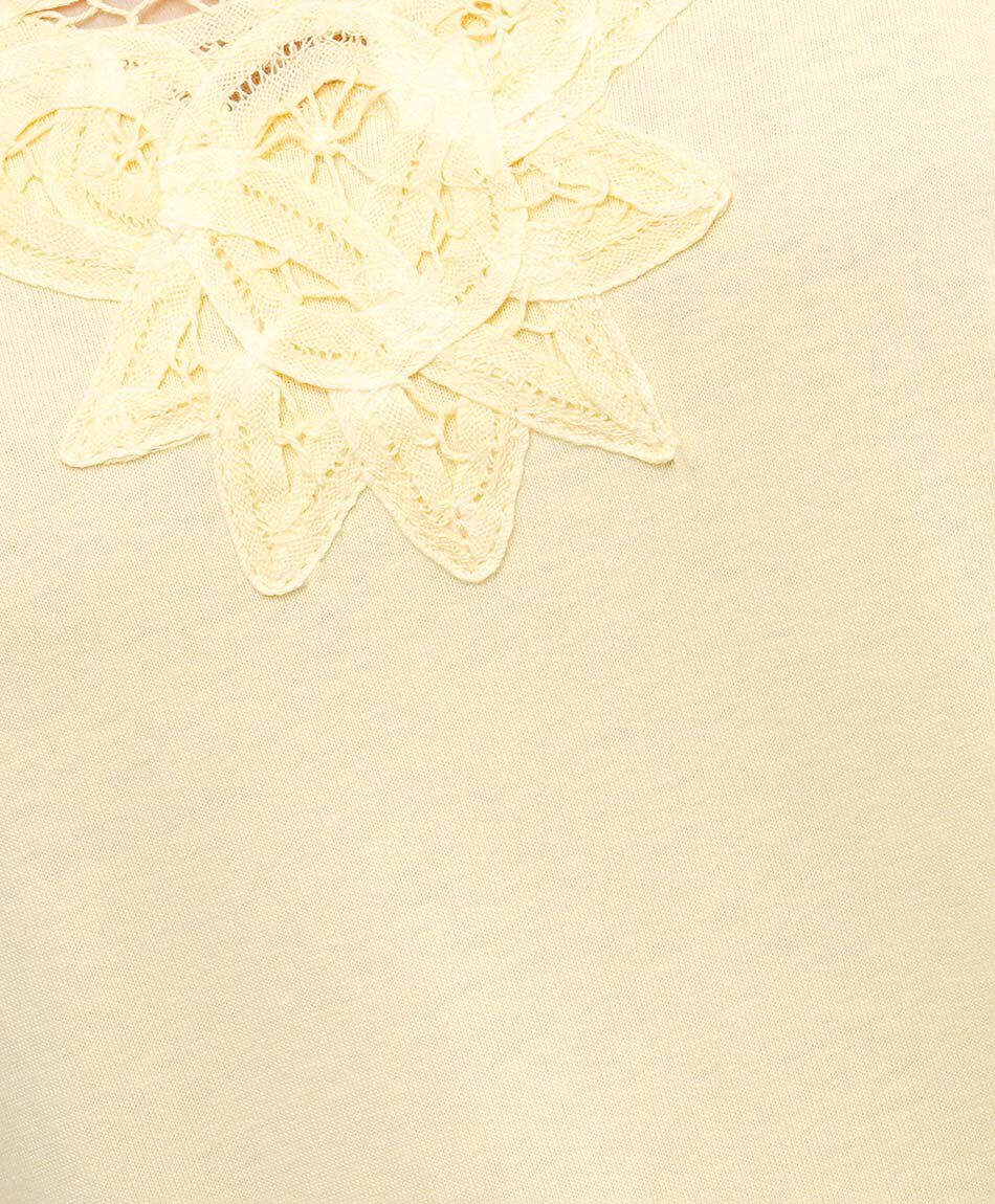 Polera mujer comfy encaje