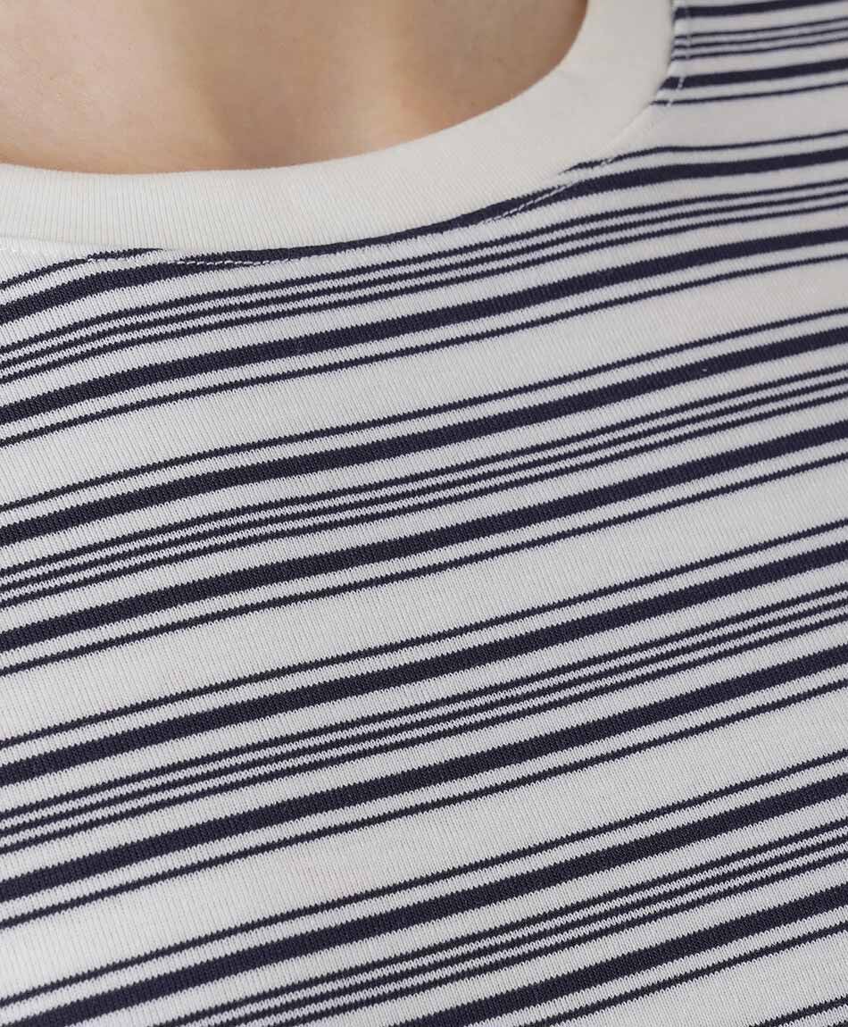 Polera mujer l&iacute;neas mix