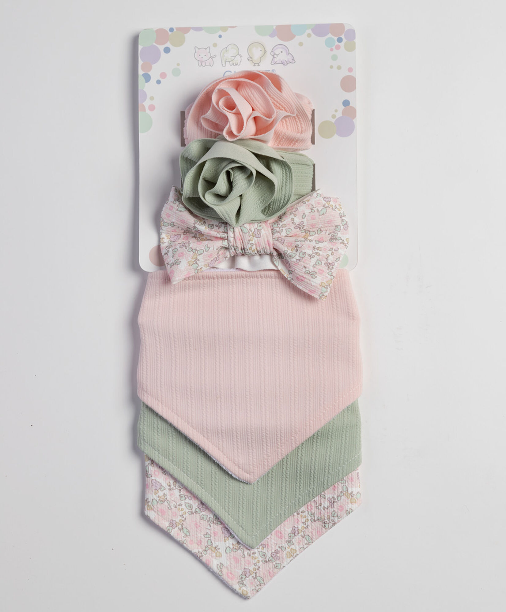 Set accesorios bebé pastel Set accesorios bebé pastel