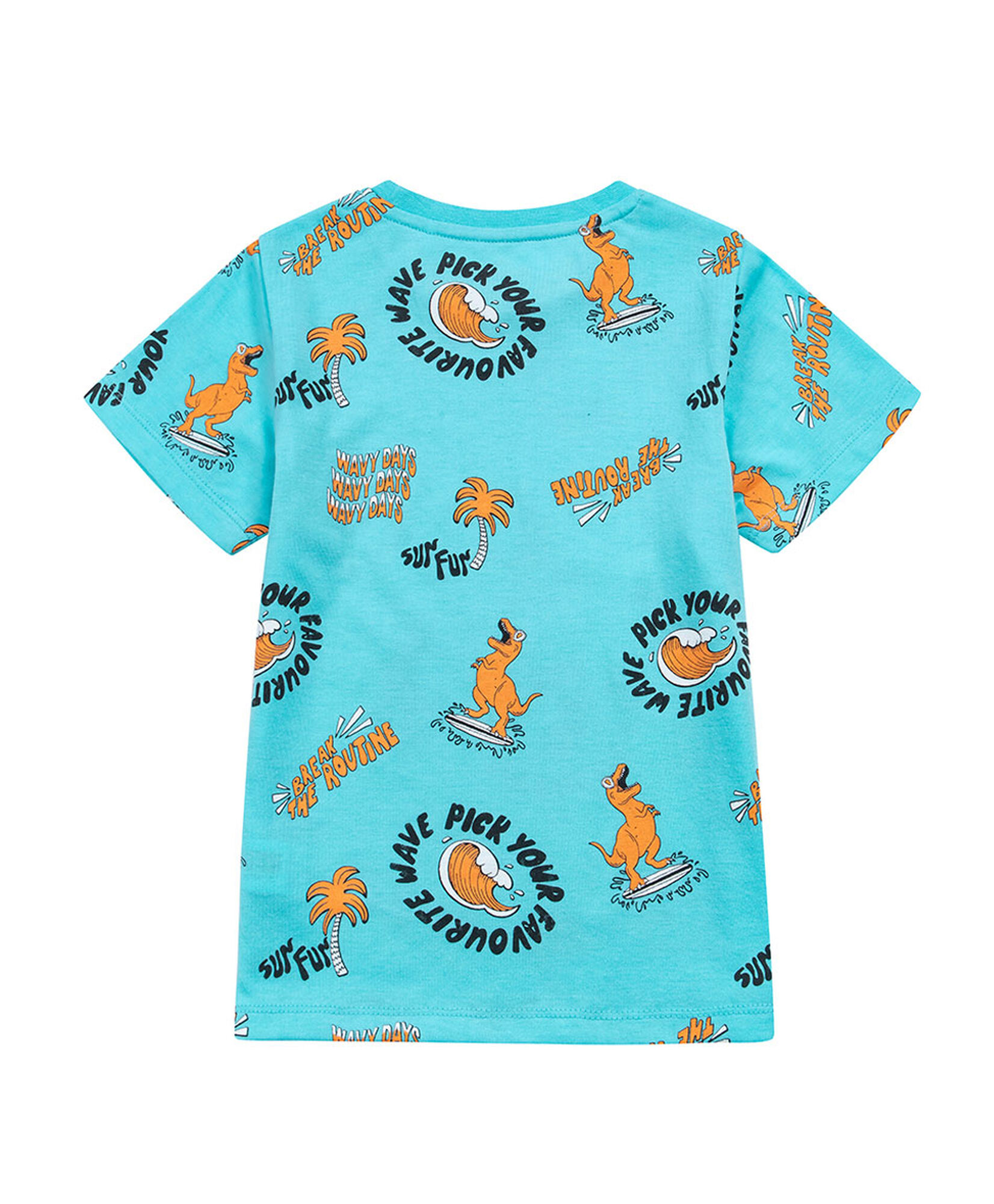 Polera bebé dinosaurio surf Polera bebé dinosaurio surf