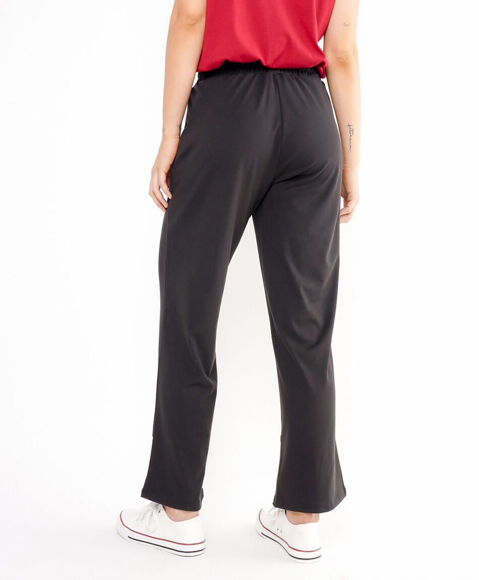 Pantal&oacute;n mujer con nervadura frontal