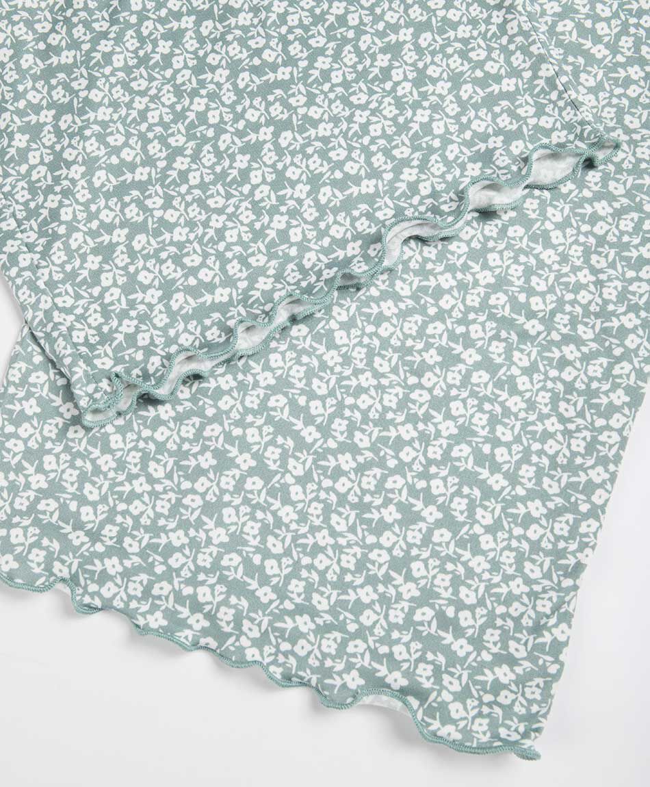 Pijama mujer capri vuelos verde