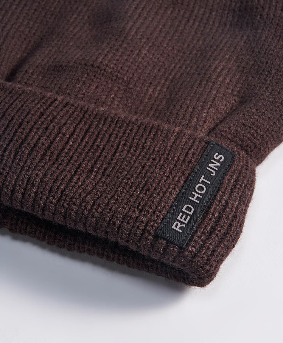 Gorro hombre urbano brown