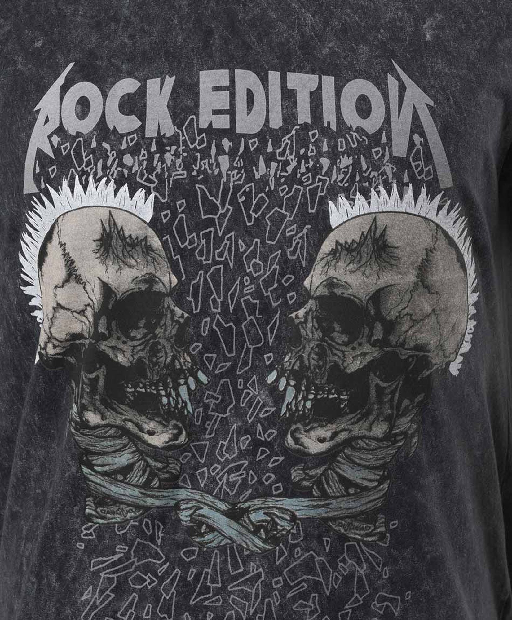 Polera hombre desgastada rock Polera hombre desgastada rock