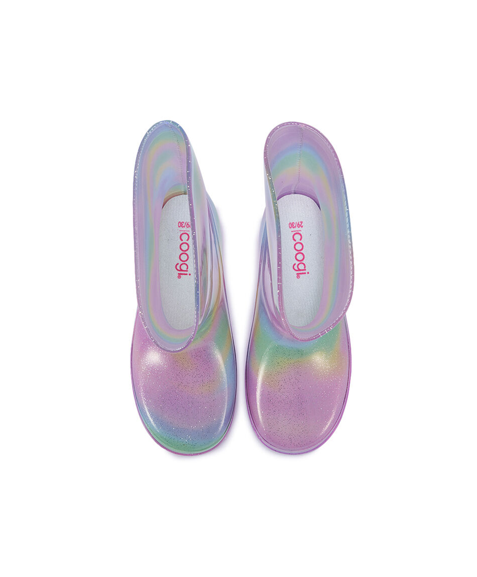 Bota infantil (25 a 36) agua unicornio