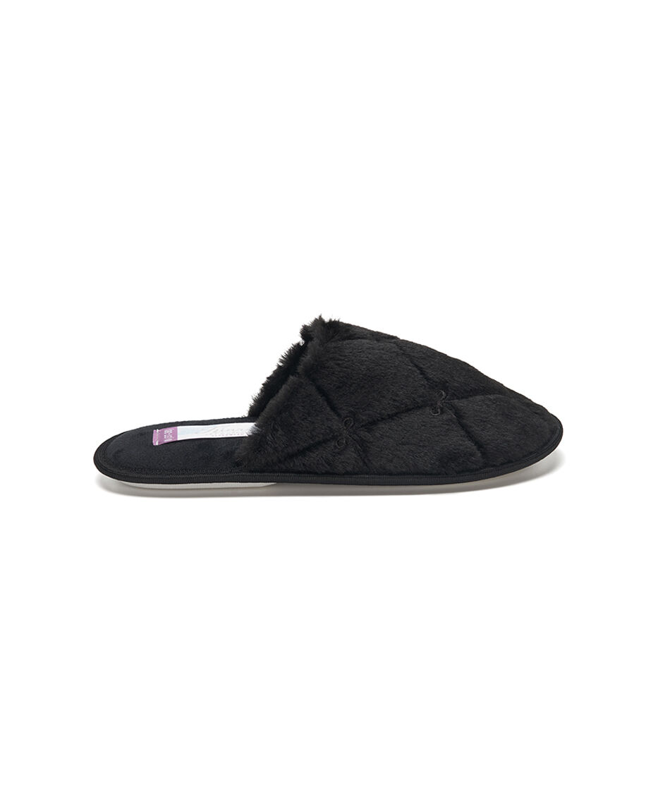 Pantufla mujer cintas bordadas