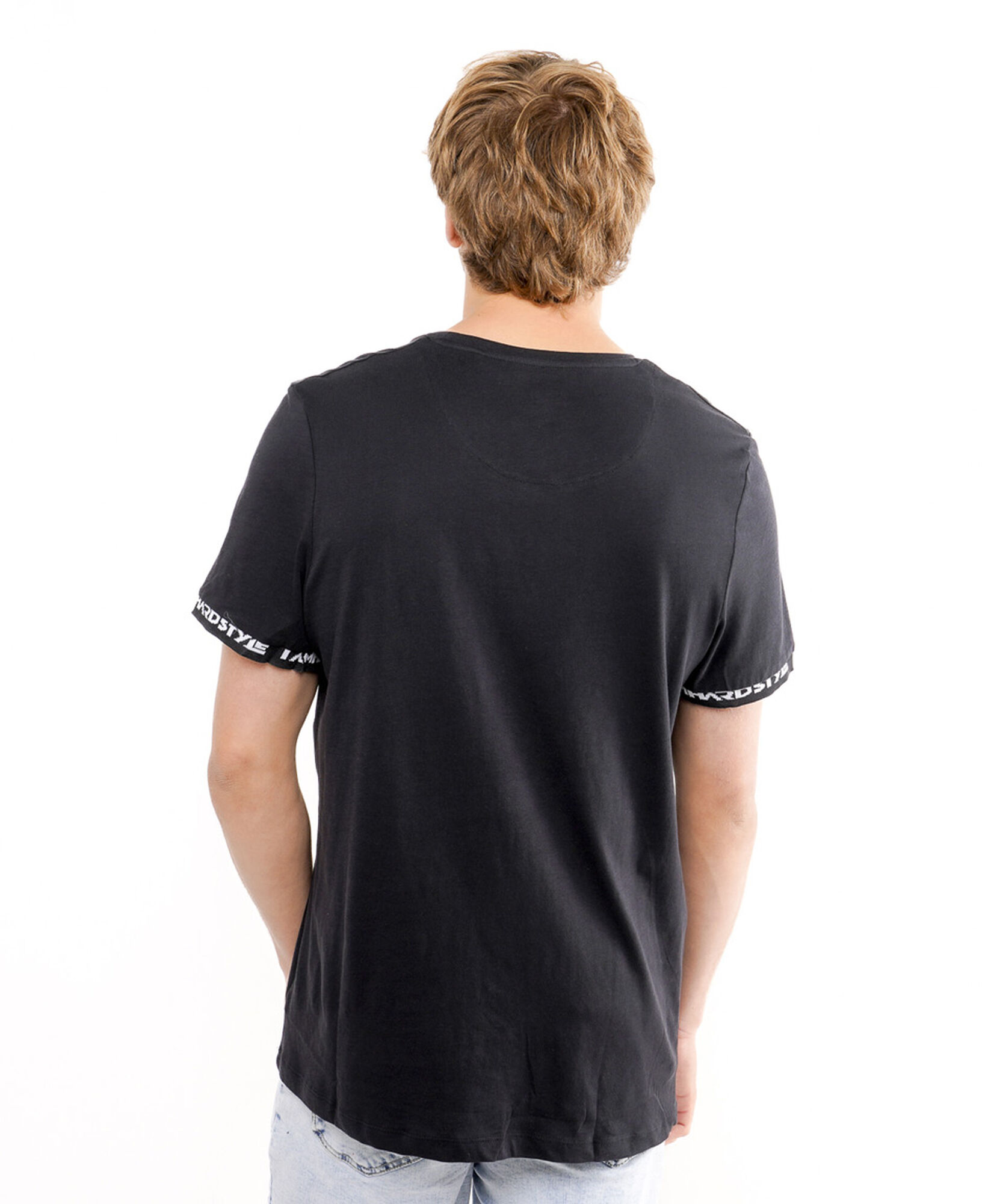 Polera hombre print manga Polera hombre print manga