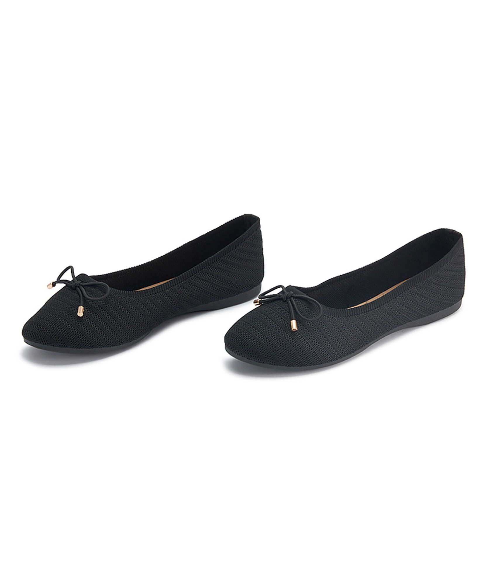 Ballerina mujer tejida negra Ballerina mujer tejida negra
