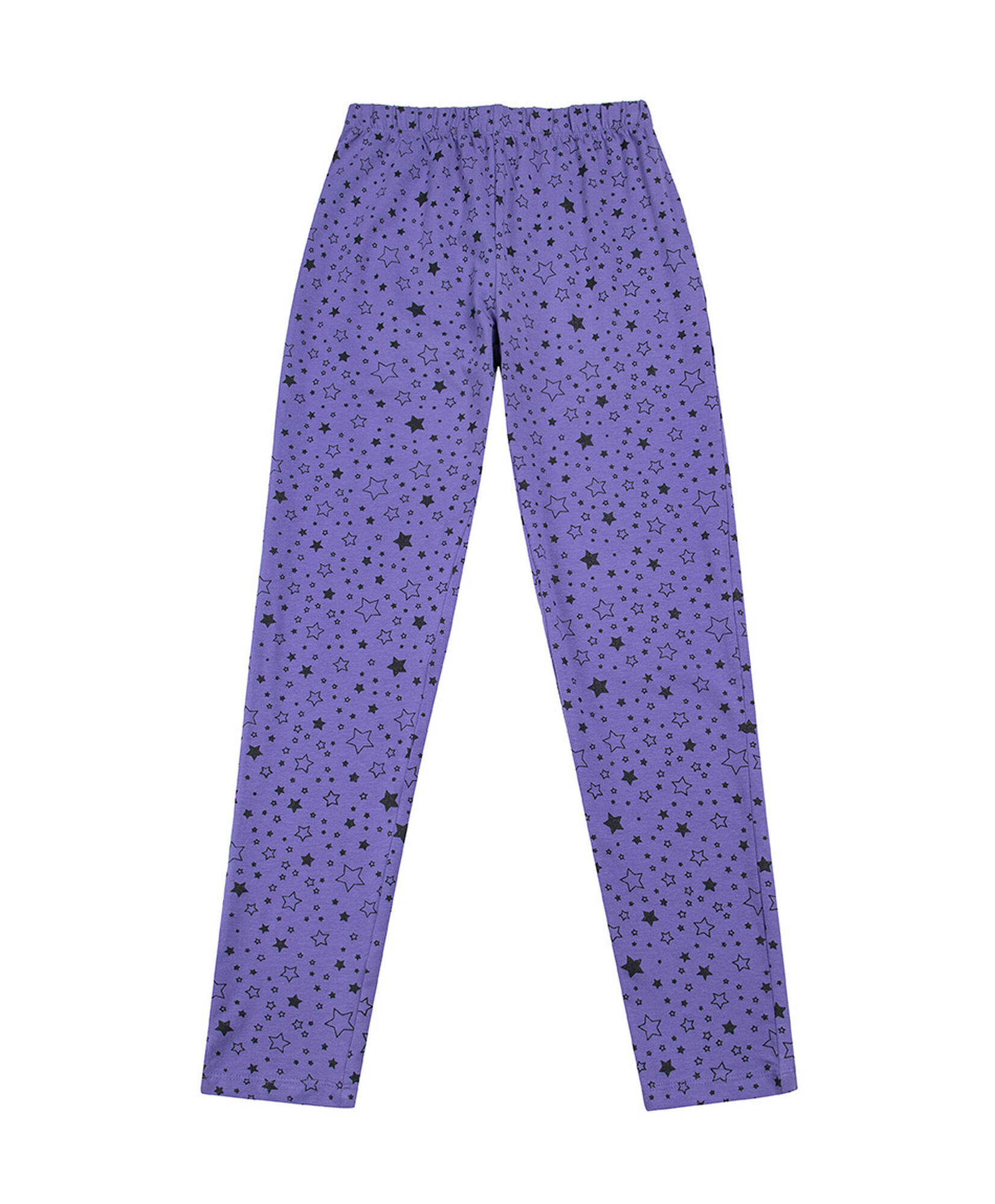 Pack 2 leggins niña estrellas y gris Pack 2 leggins niña estrellas y gris