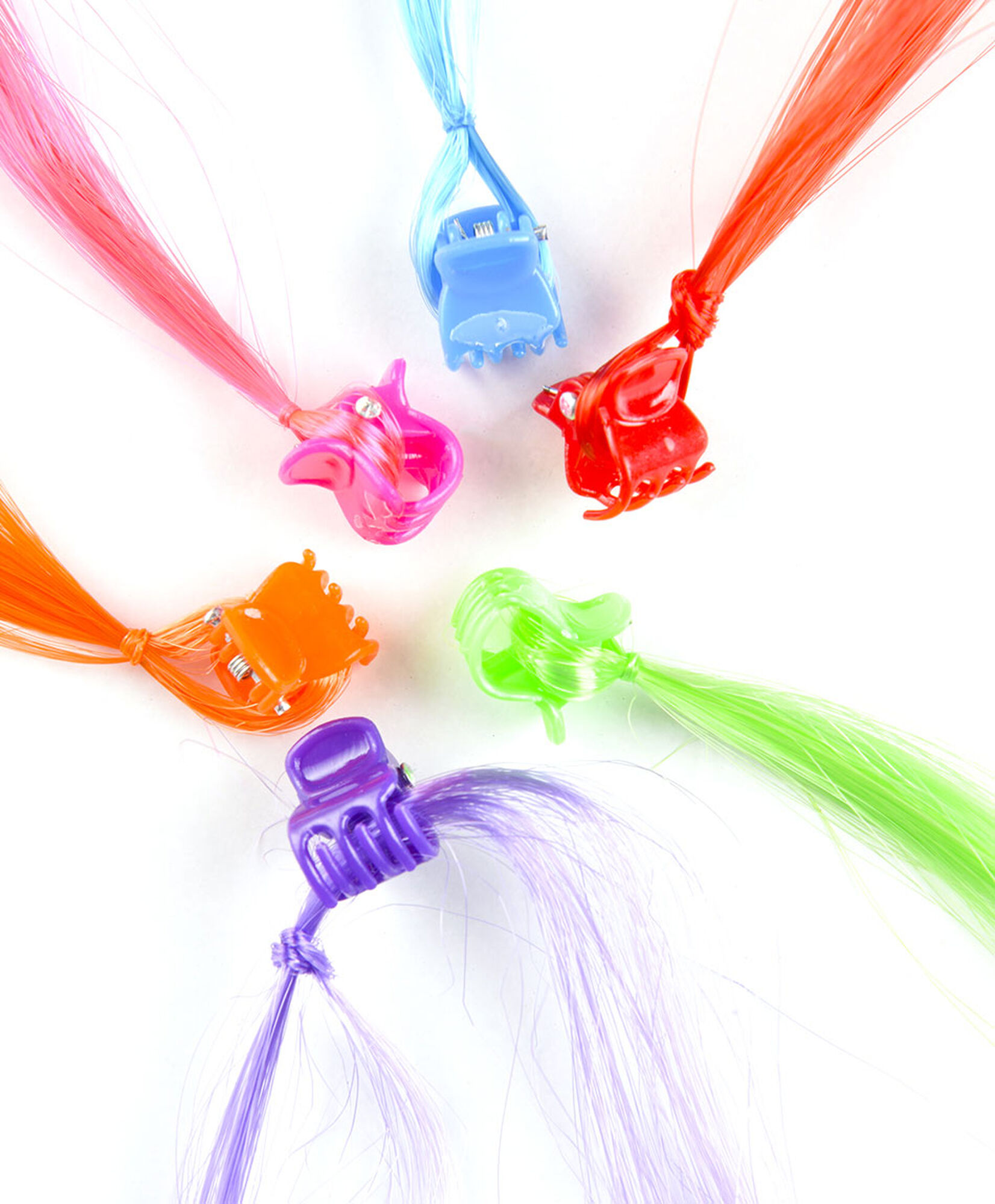 Set 6 mechas niña colores Set 6 mechas niña colores