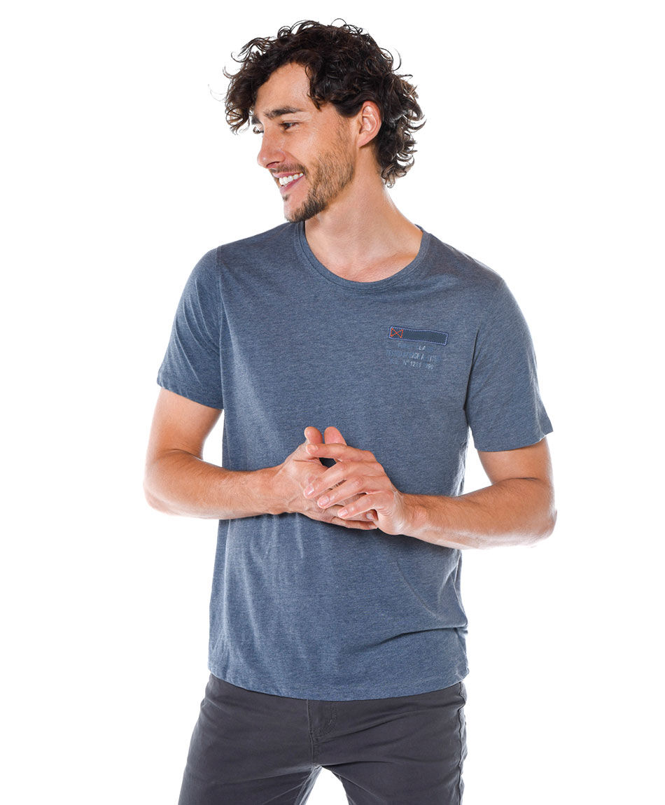 Polera lisa cuello redondo