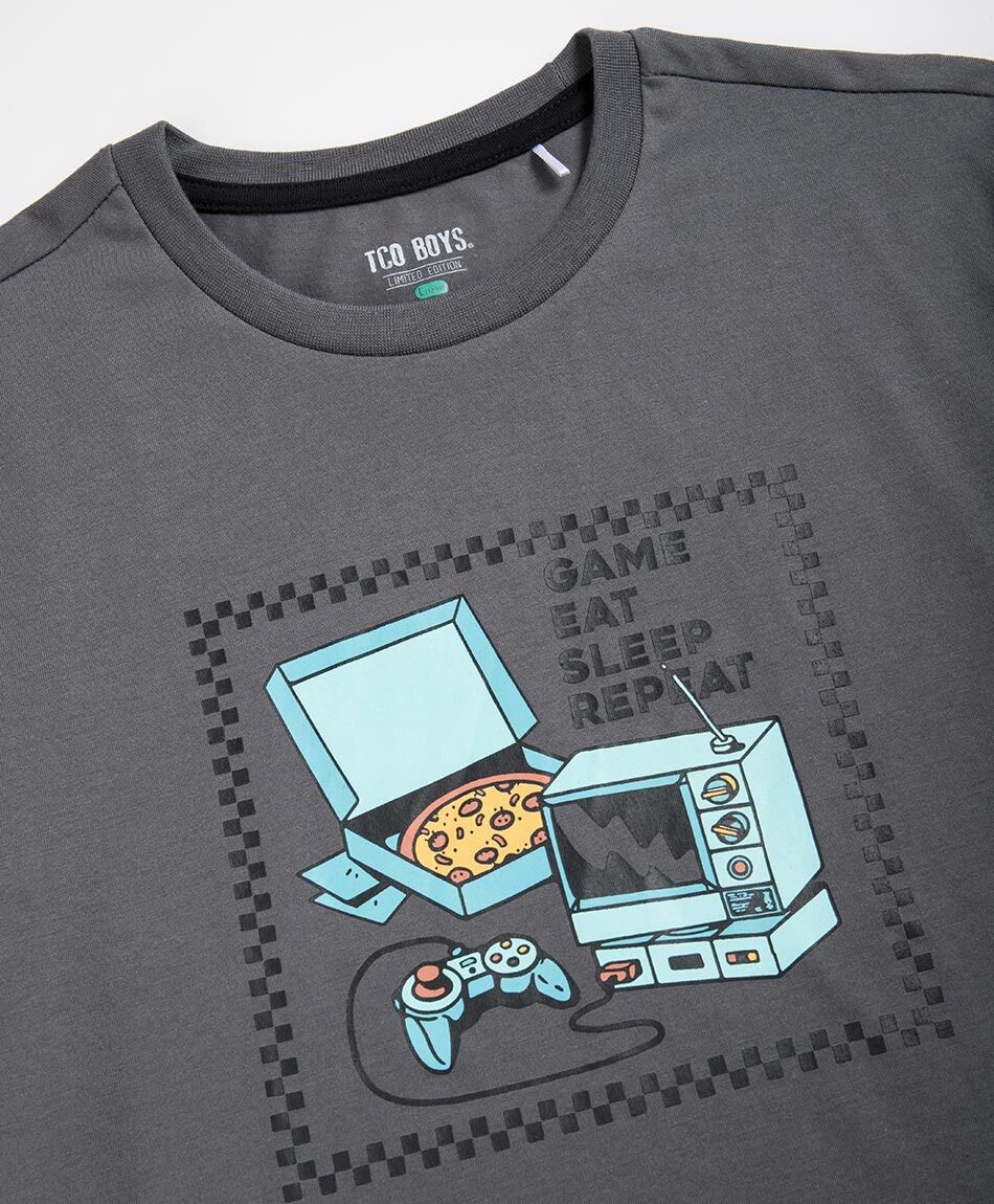 Polera ni&ntilde;o estaci&oacute;n de juego