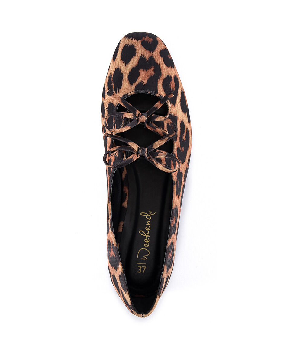 Ballerina mujer animal print