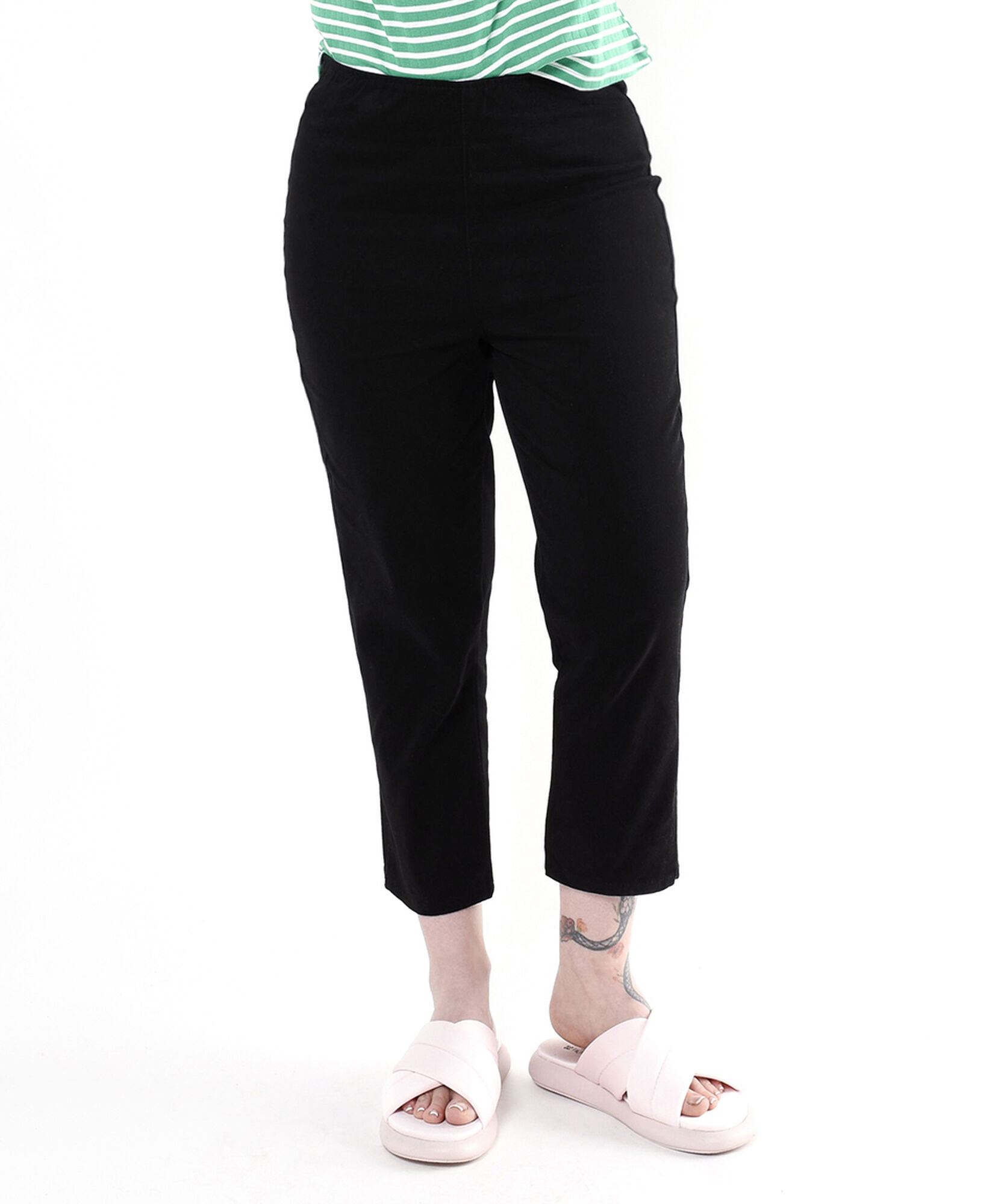 Pantalón mujer liso capri Pantalón mujer liso capri