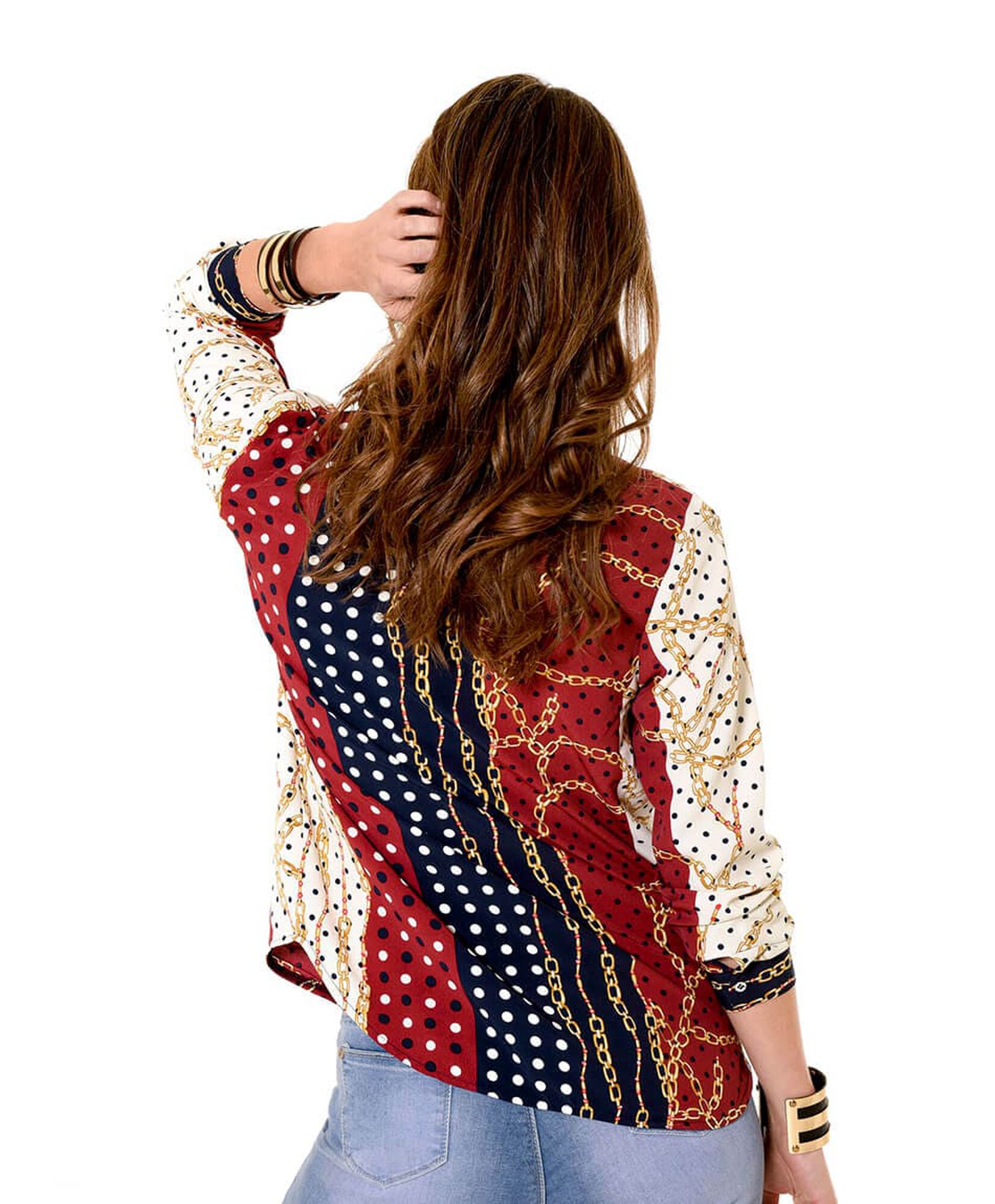 Blusa estampado cadenas Blusa estampado cadenas