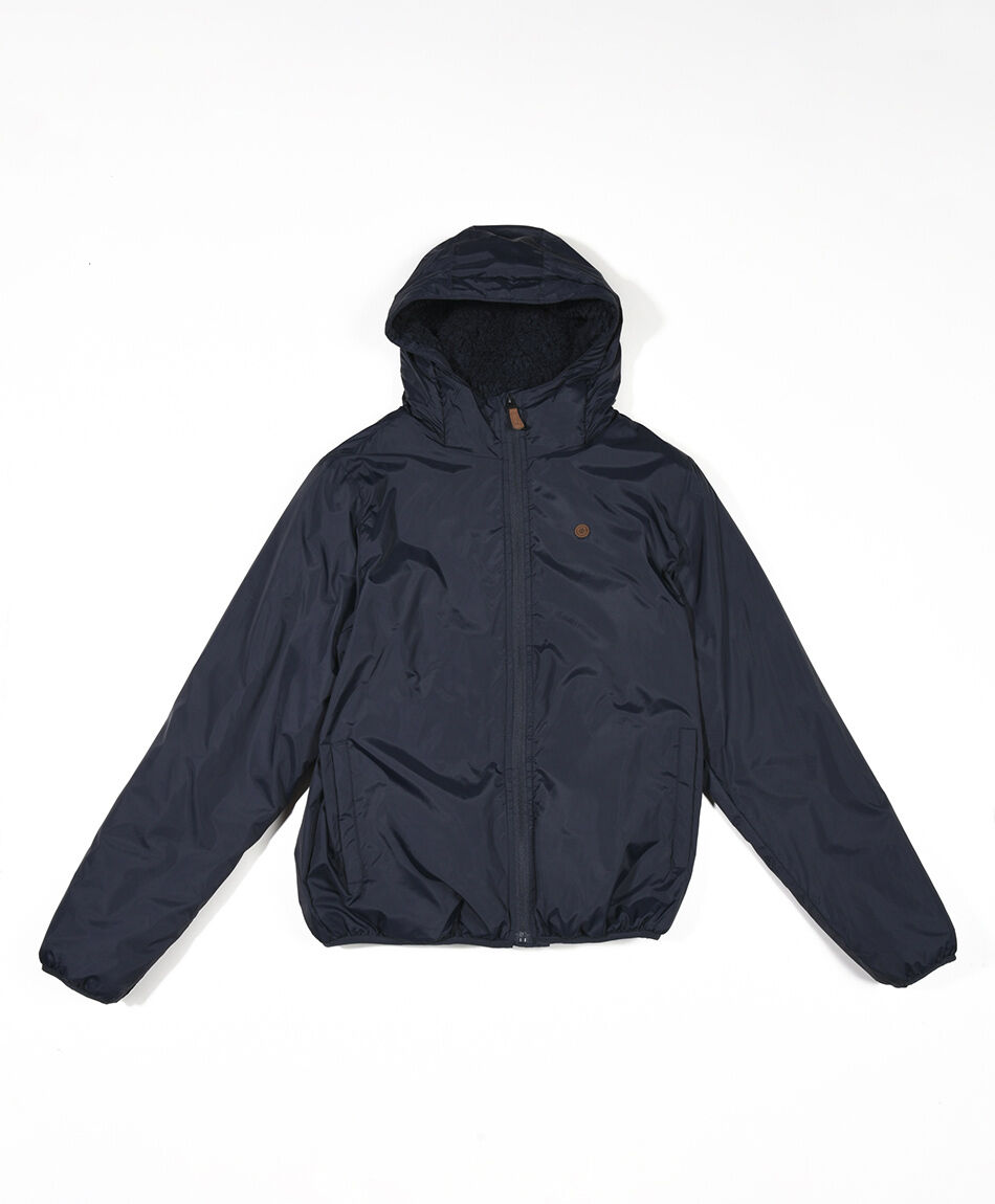 Parka escolar estilo cortaviento