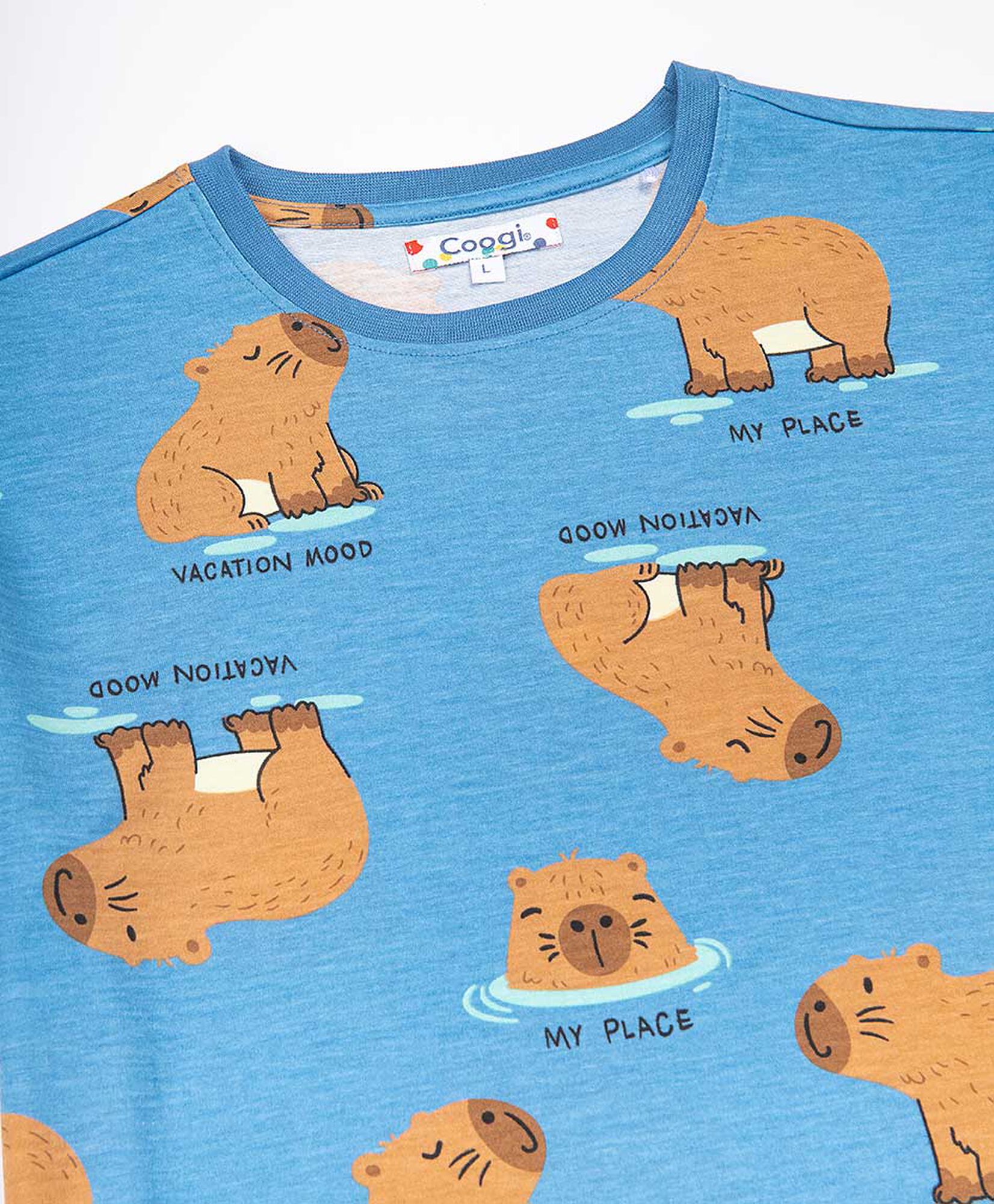 Pijama niño capibaras Pijama niño capibaras