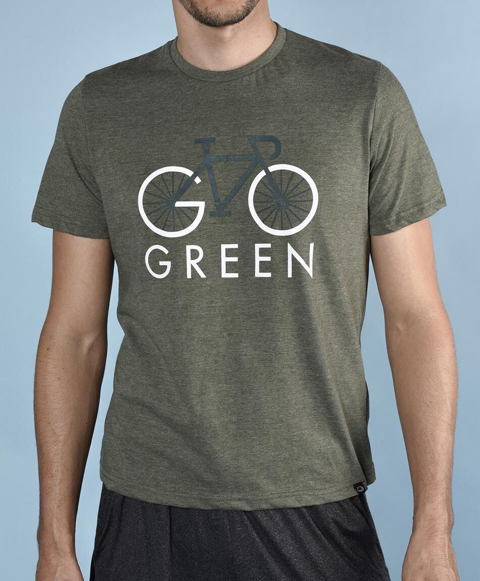 Polera deportiva manga corta cuello redondo