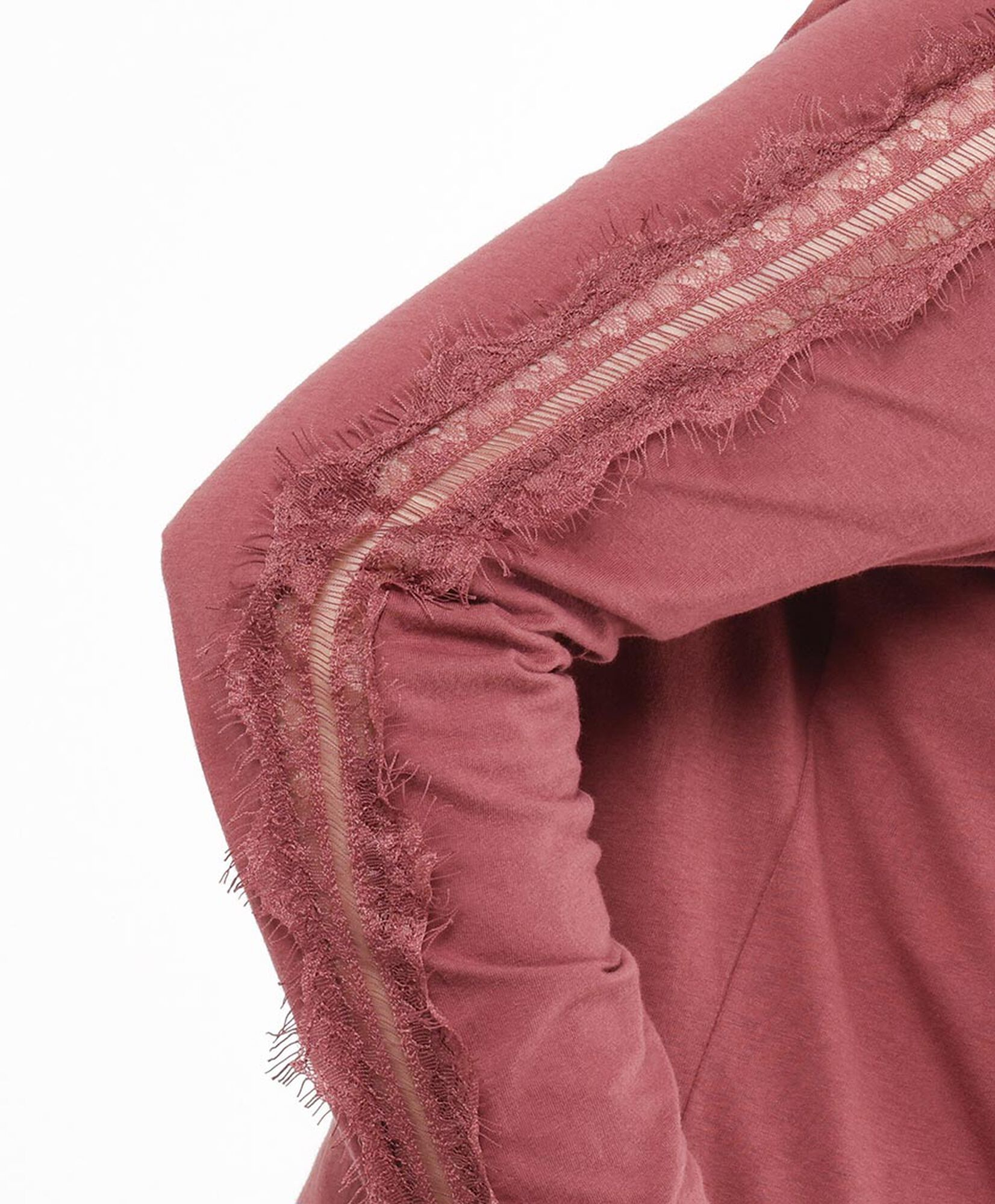 Polera mujer encaje manga Polera mujer encaje manga