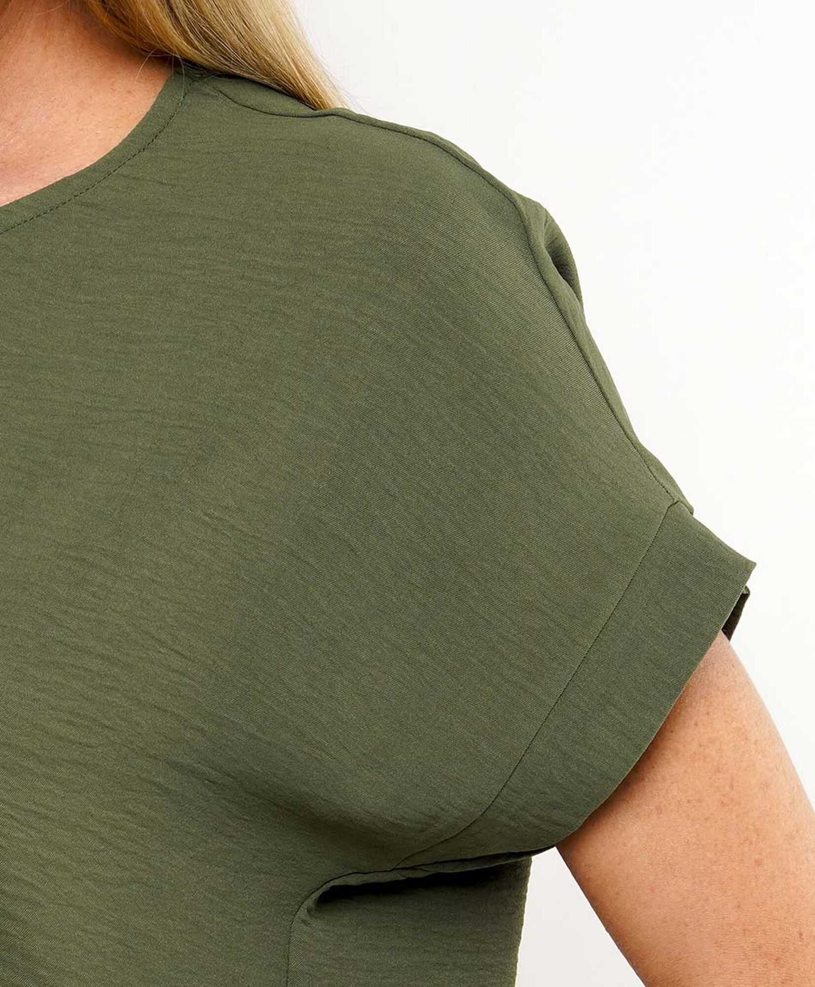 Blusa mujer manga doblada Blusa mujer manga doblada