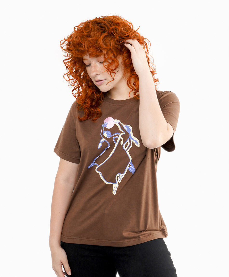 Polera mujer luna llena