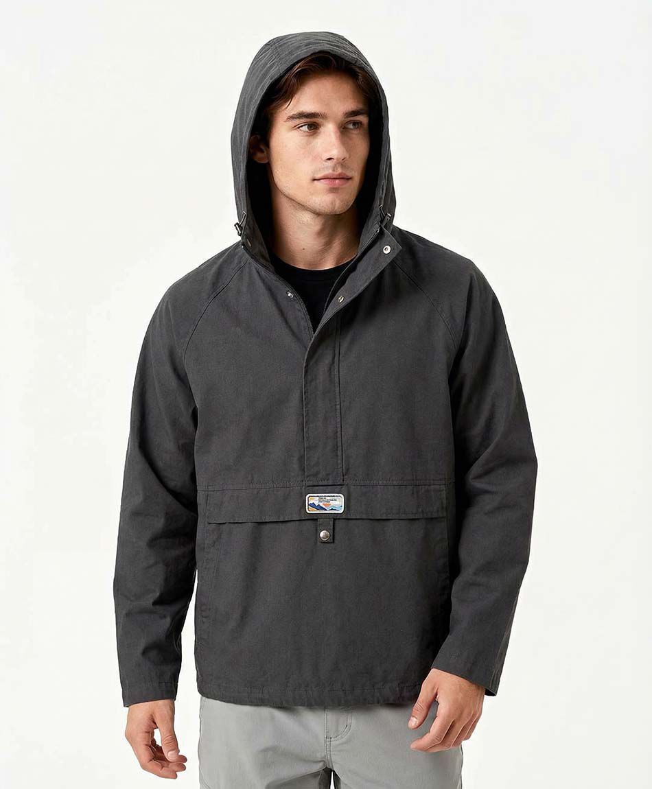 Chaqueta hombre outdoor gris oscuro