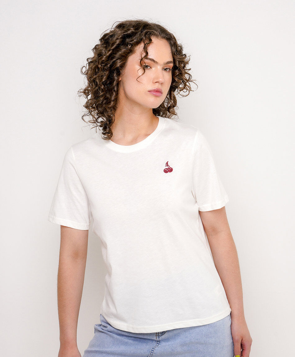 Polera mujer cherry fruit