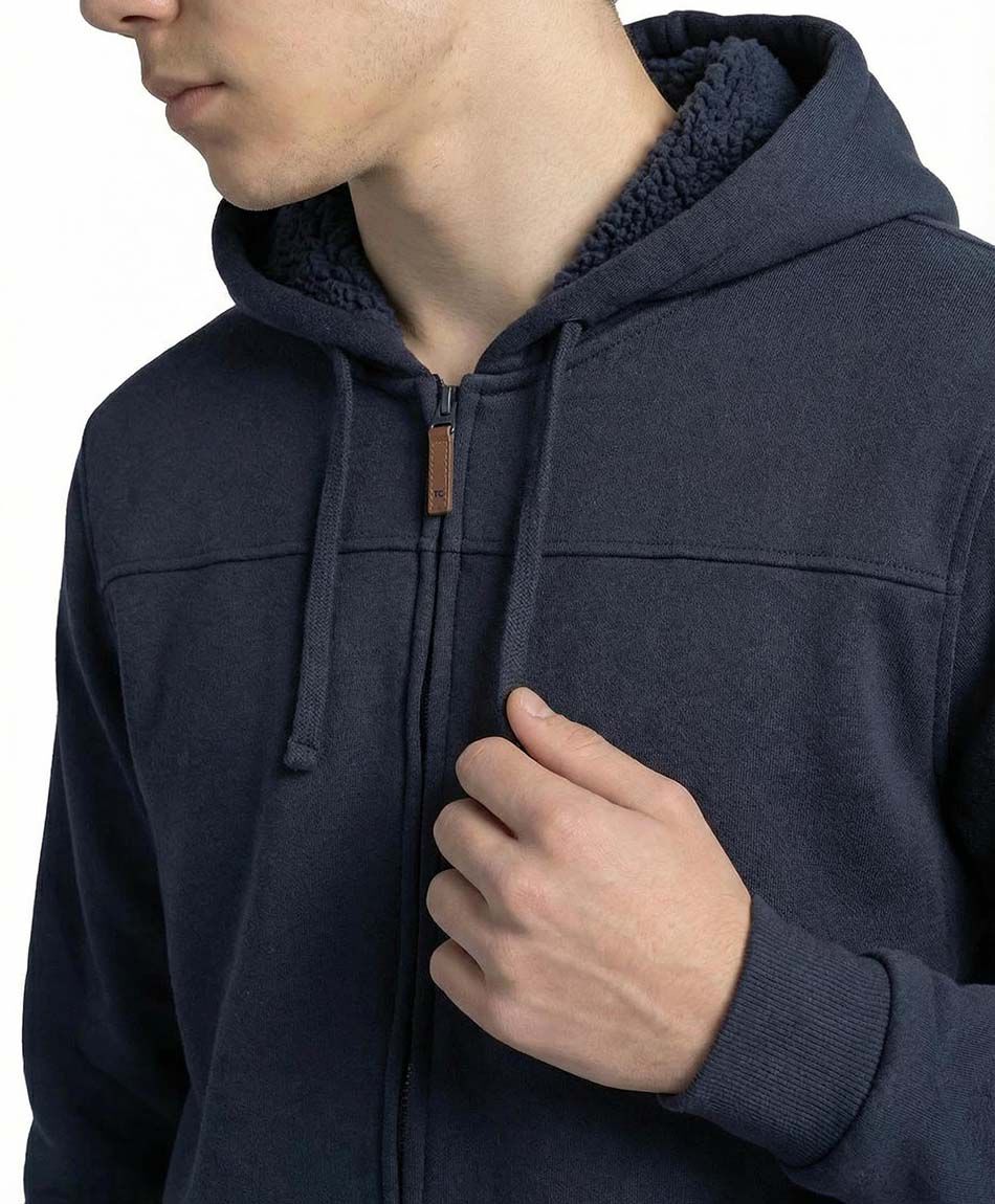 Poler&oacute;n escolar full zipper interior polar