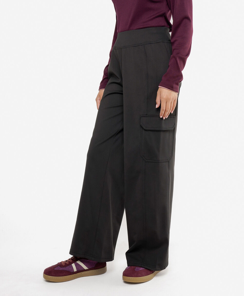 Pantal&oacute;n mujer jersey cargo