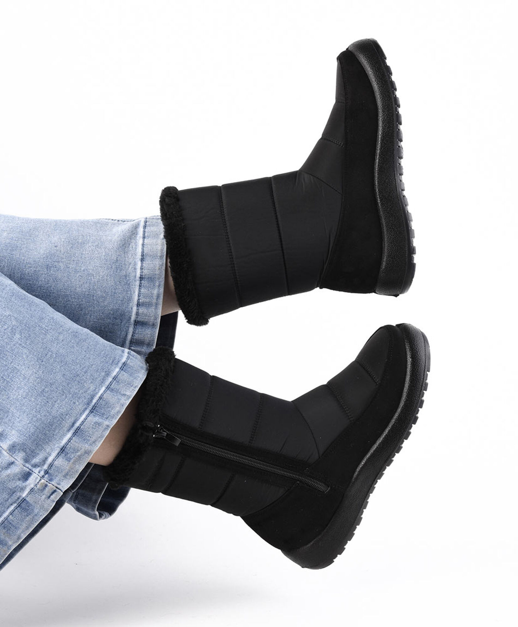 Bota mujer parka forrada Bota mujer parka forrada