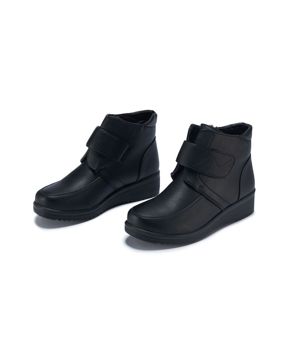 Bot&iacute;n mujer casual velcro