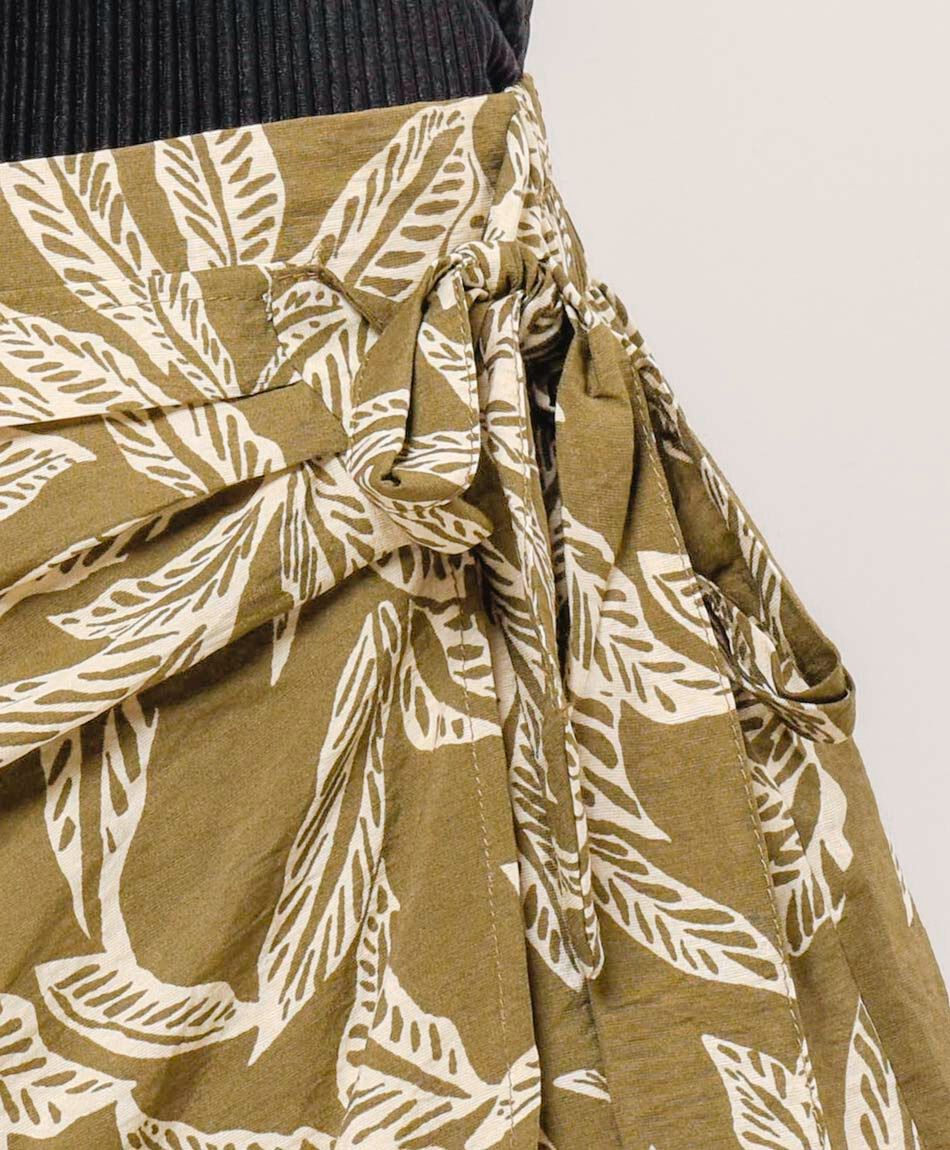 Mini falda mujer short flores