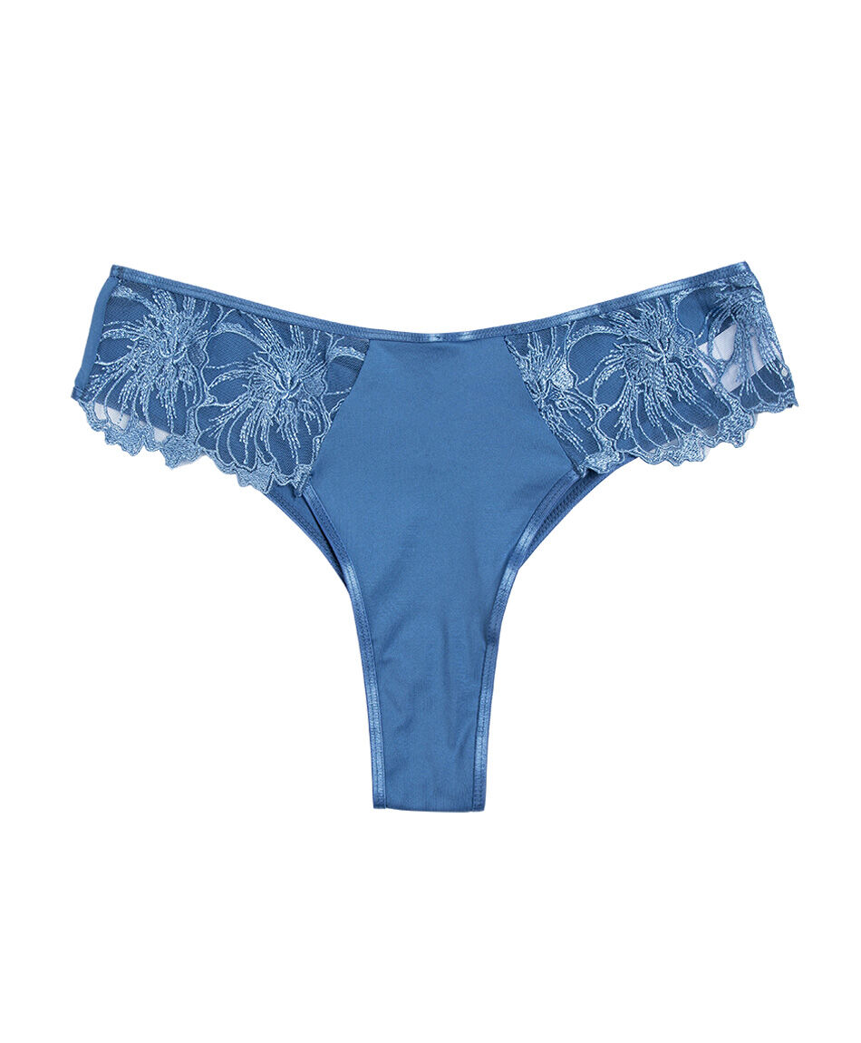 Tanga mujer encaje dise&ntilde;o  amapola