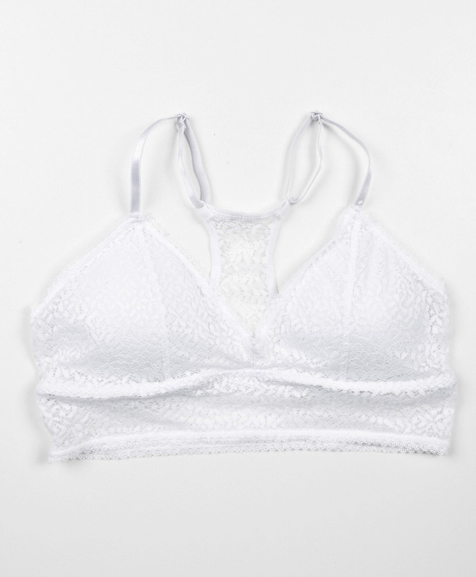 Bralette mujer encajes colores espalda triángulo Bralette mujer encajes colores espalda triángulo