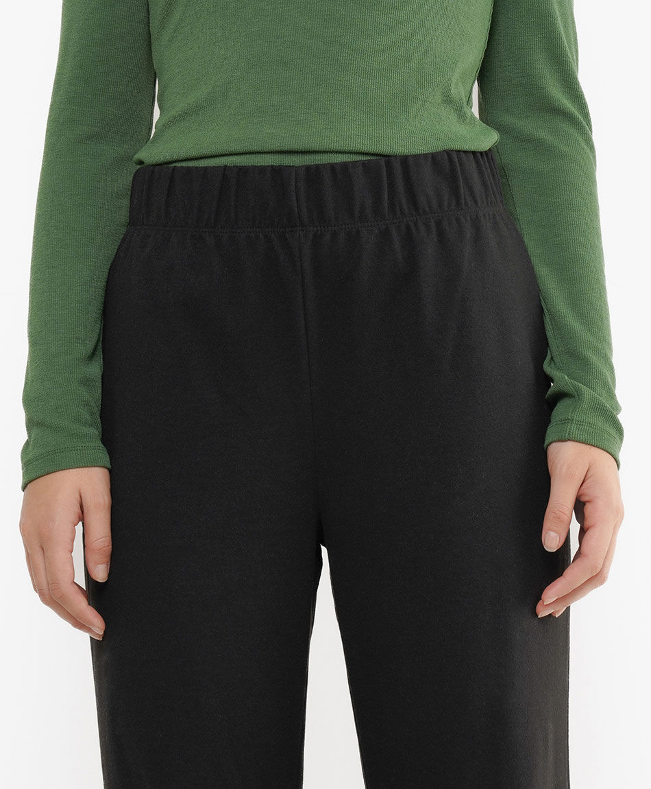Pantal&oacute;n mujer wide leg tiro alto