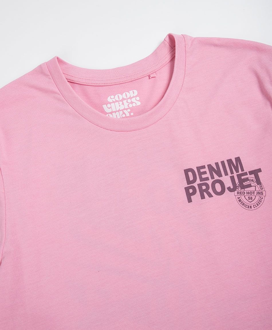 Polera hombre estampado denim project