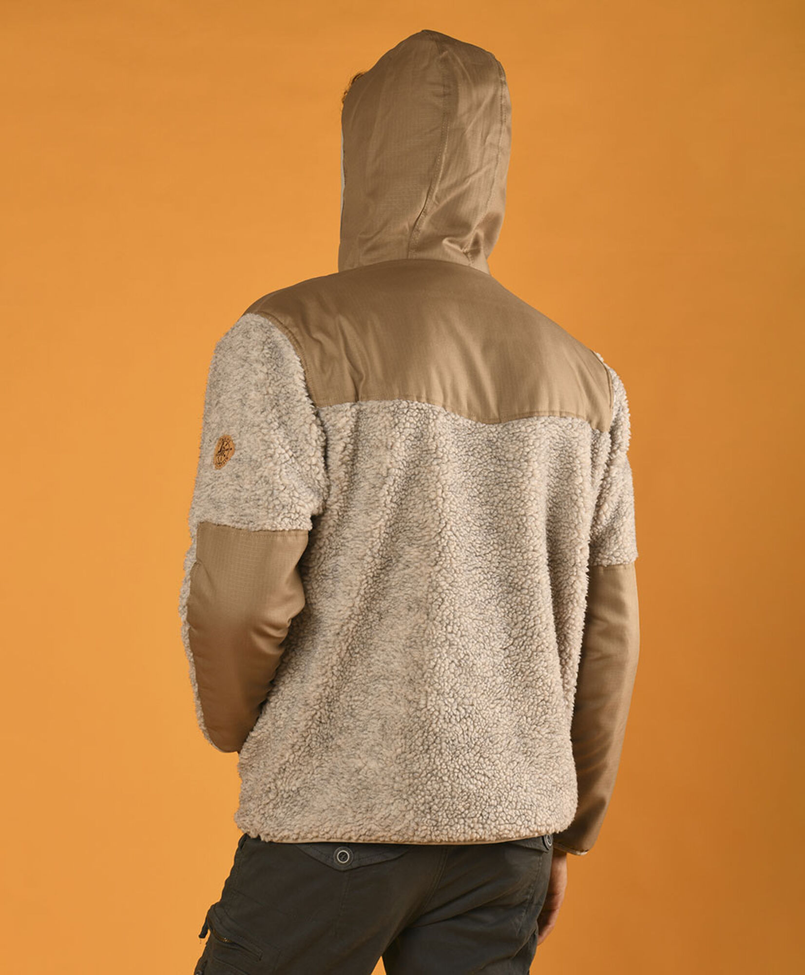 Chaqueta sherpas capucha Chaqueta sherpas capucha