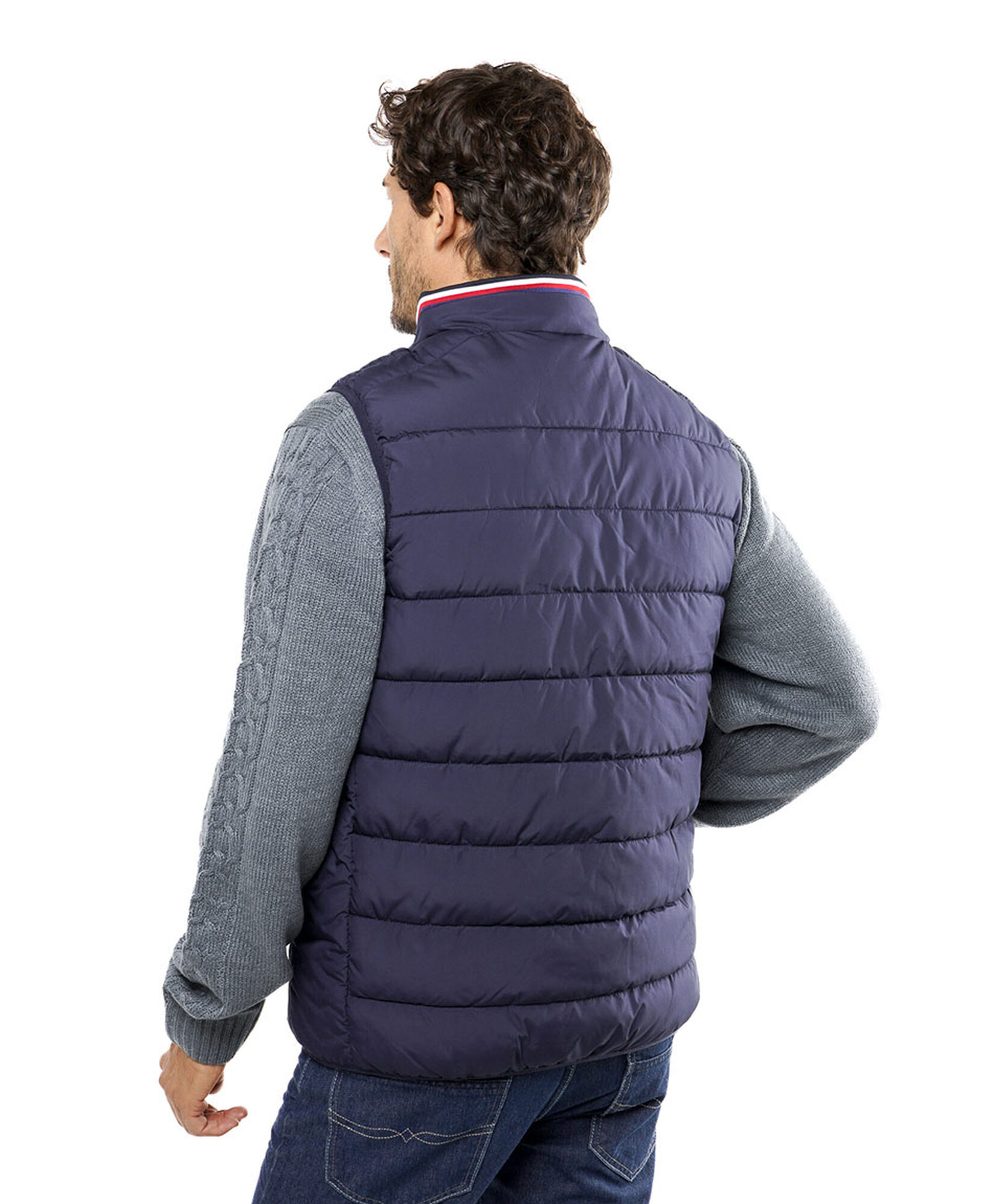 Parka hombre sin mangas acolchada Parka hombre sin mangas acolchada