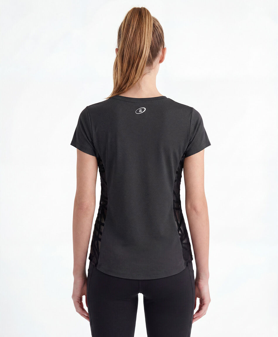 Polera deportiva mujer malla