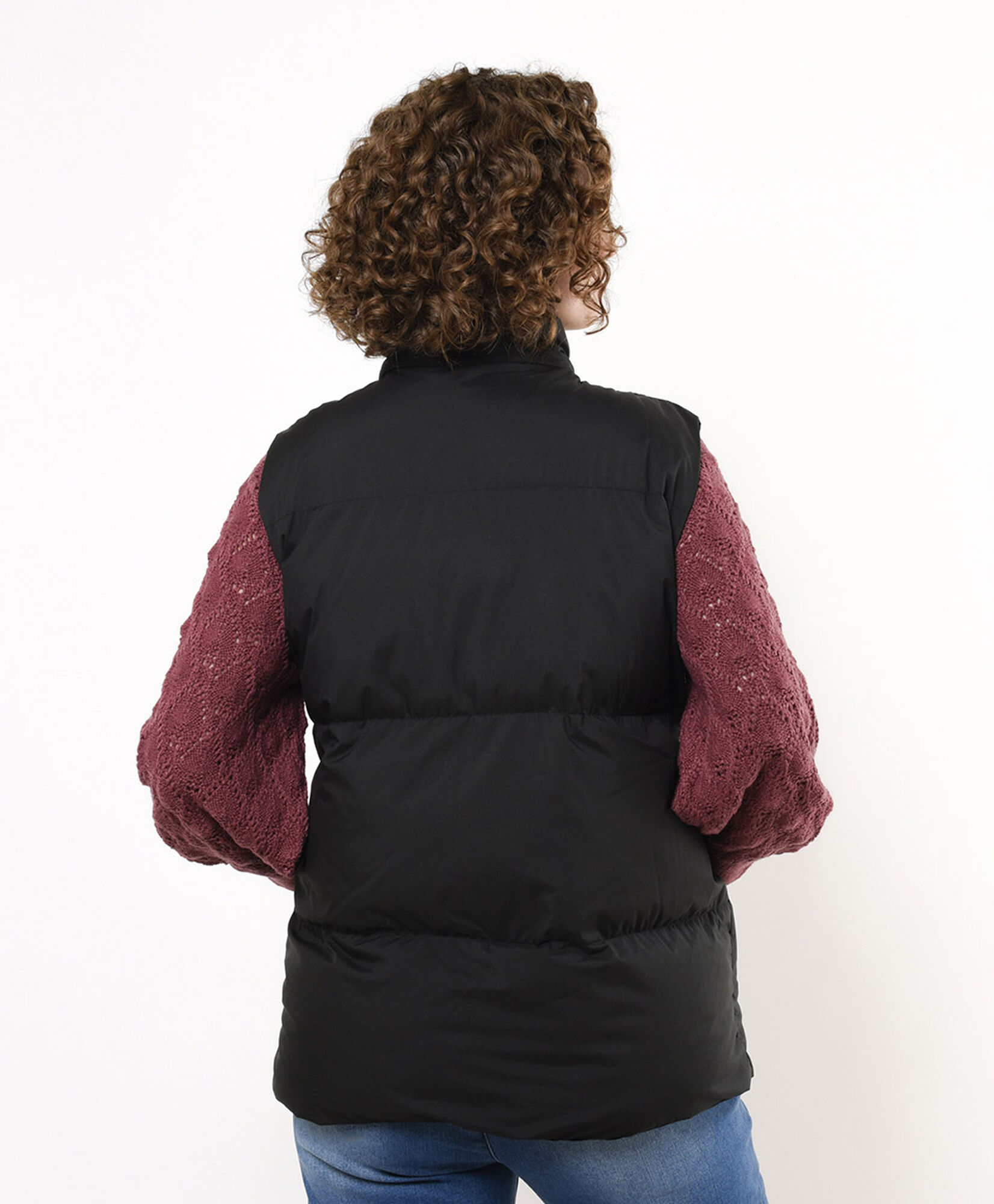 Parka mujer puffa sin mangas Parka mujer puffa sin mangas