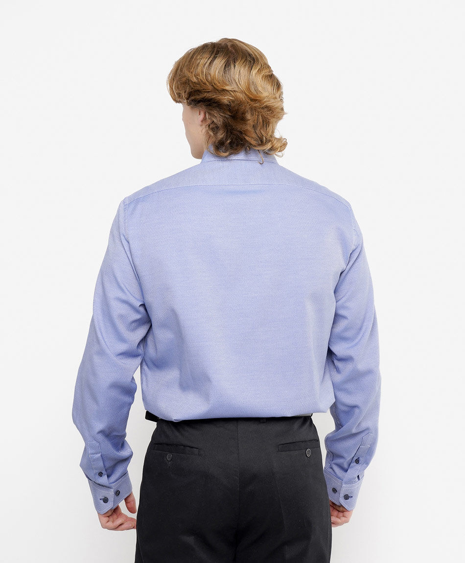Camisa hombre azul