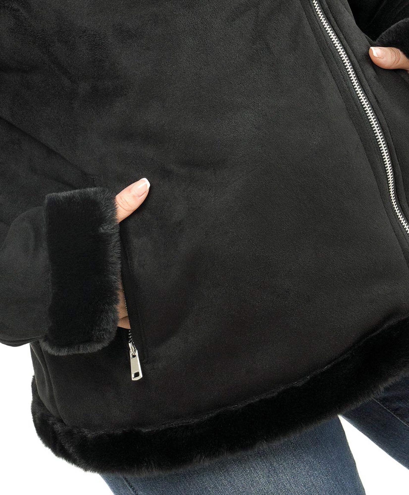 Chaqueta mujer cruzada pelitos Chaqueta mujer cruzada pelitos