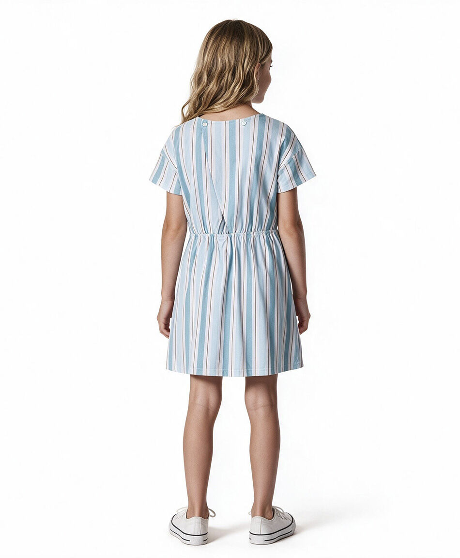 Vestido ni&ntilde;a l&iacute;neas