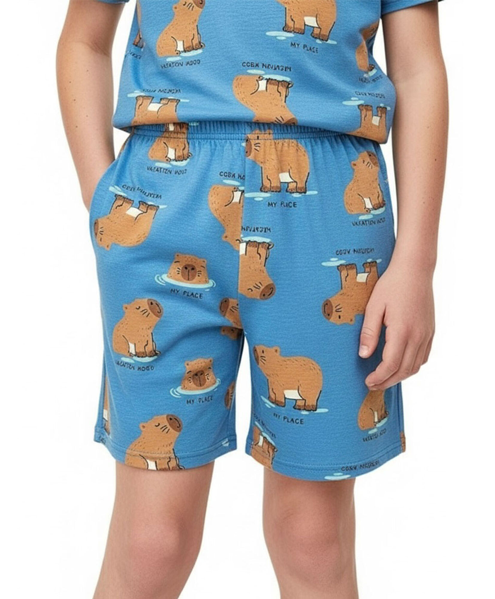 Pijama niño capibaras Pijama niño capibaras