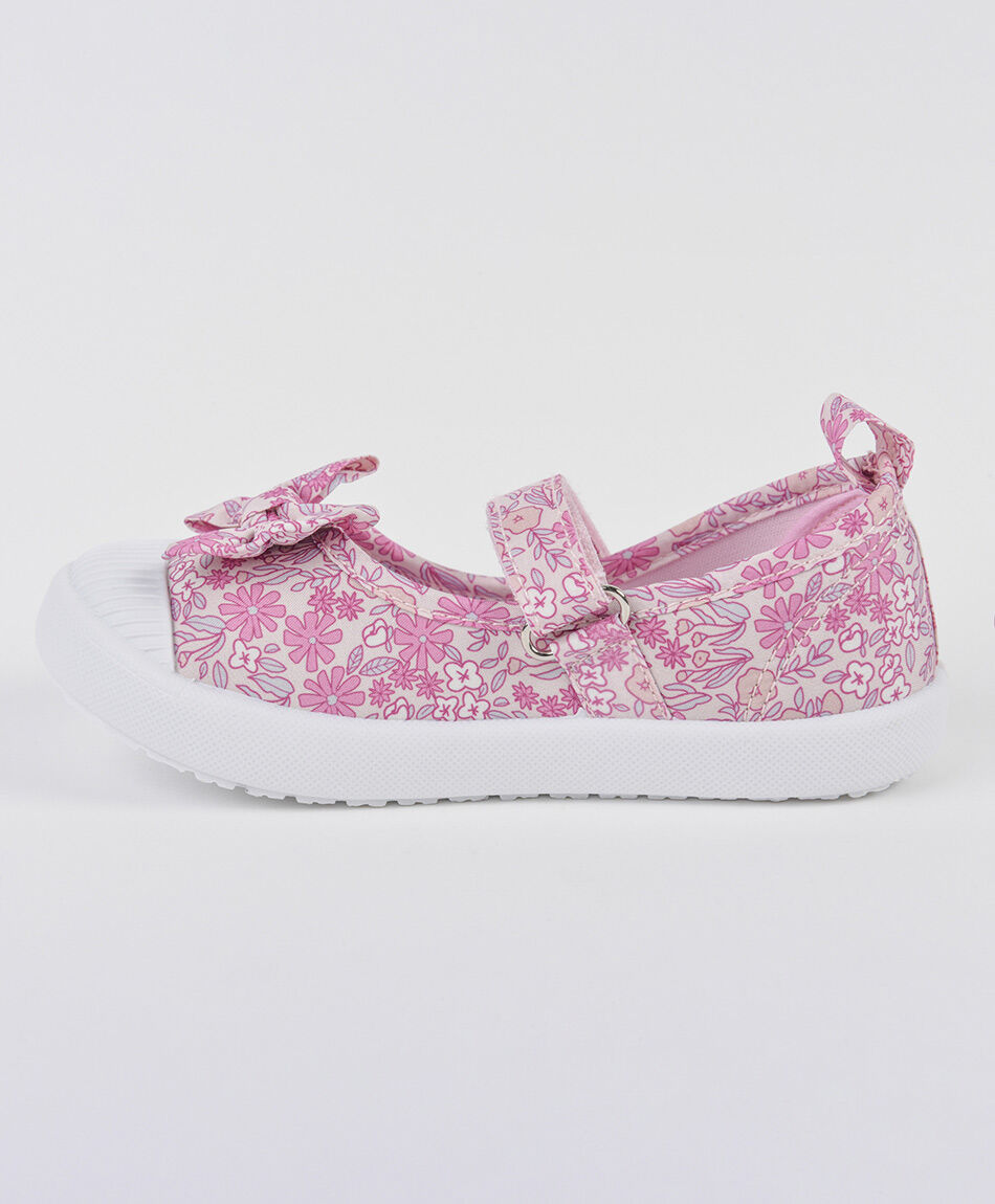 Zapatos infantil mafalda flores