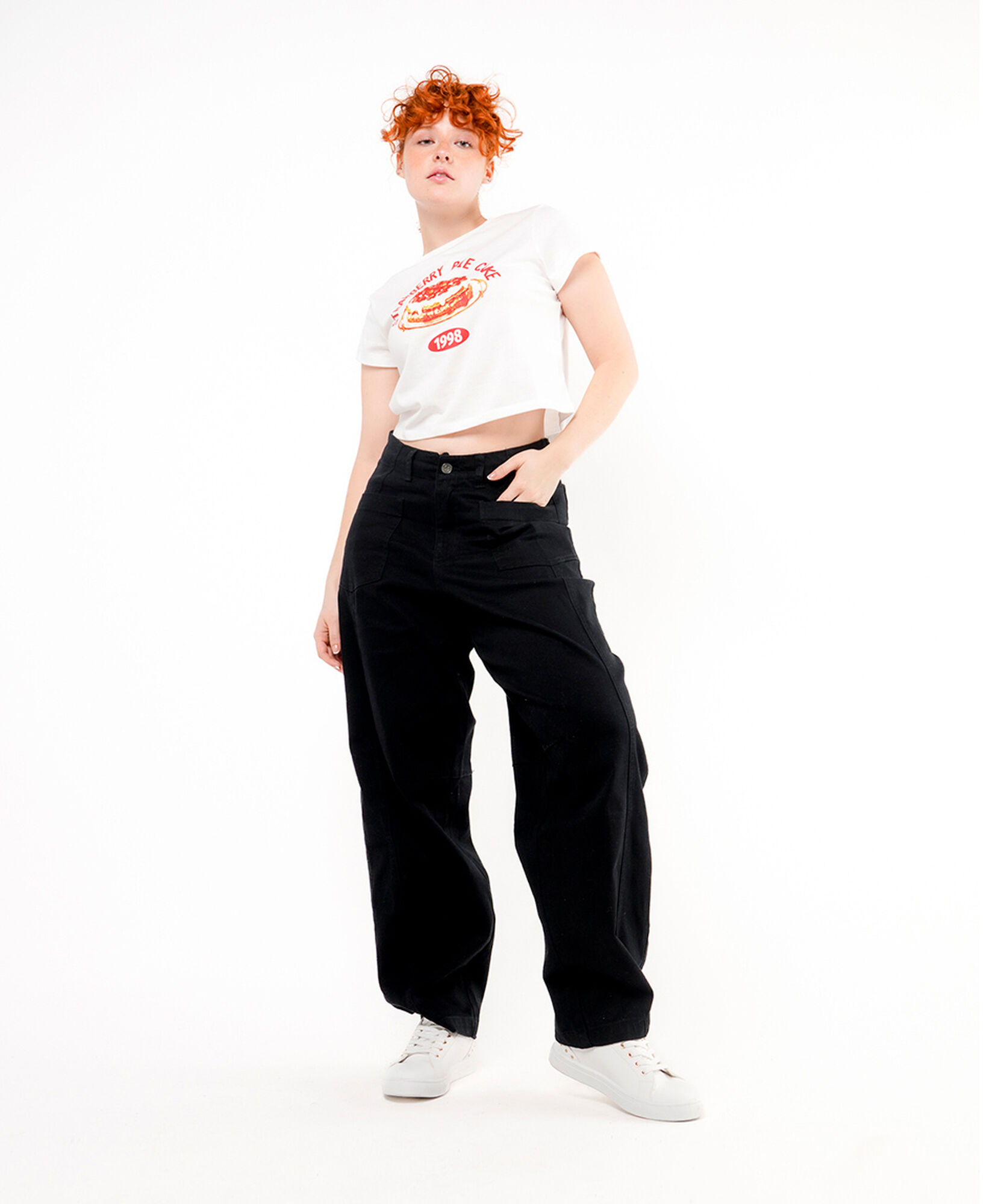 Pantalón mujer bolsillos wide Pantalón mujer bolsillos wide
