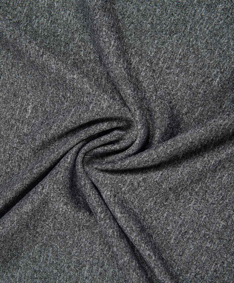 Polera deportiva hombre l&iacute;neas gris