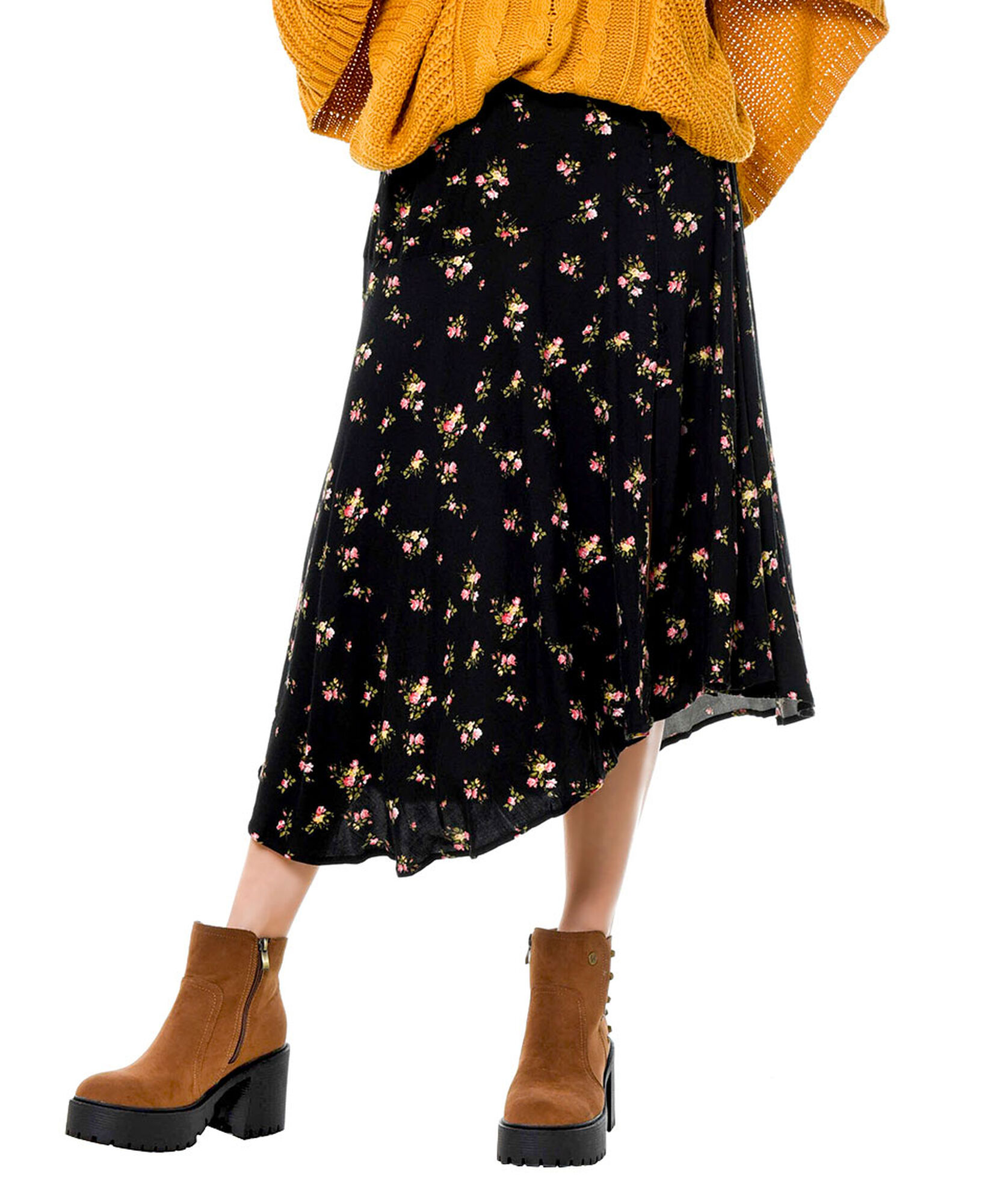 Falda flores Falda flores