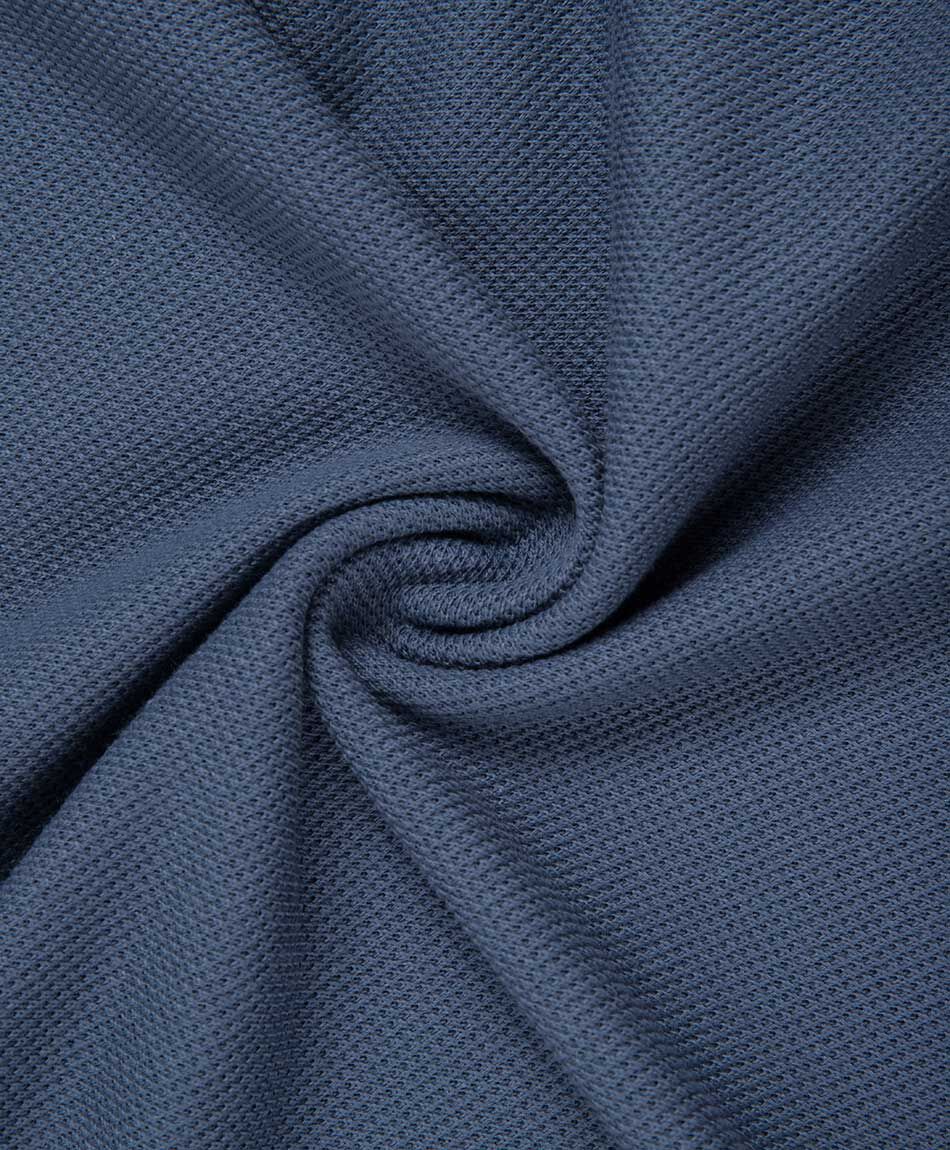 Polera deportiva hombre teturizada azul