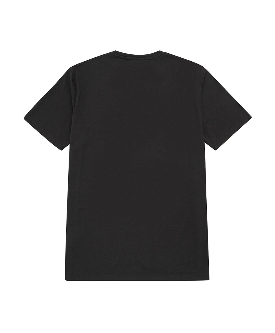 Camiseta hombre manga corta negra